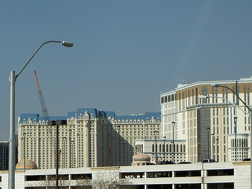 Straßenlaterne in den USA Las Vegas