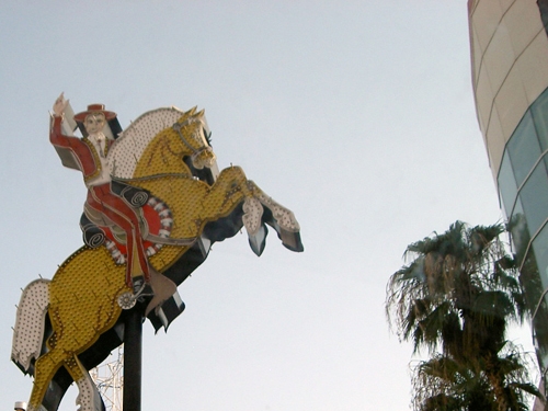 Leuchtschild Leuchtreklame in Las Vegas